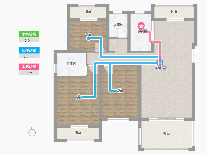 湖北省-黄石市-莲花湖一号-200.00-户型库-动静线