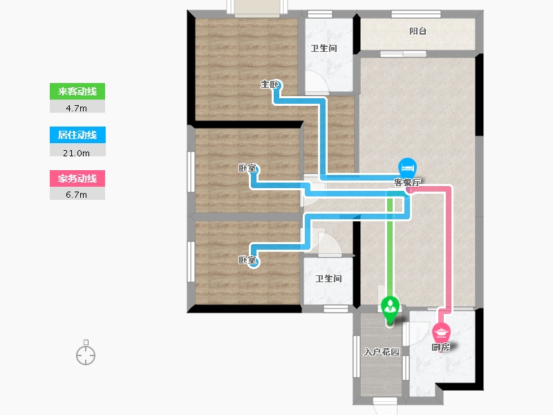 广东省-揭阳市-嘉润新城-100.00-户型库-动静线