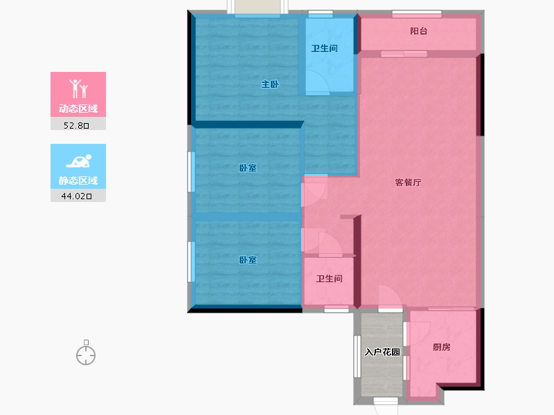 广东省-揭阳市-嘉润新城-100.00-户型库-动静分区