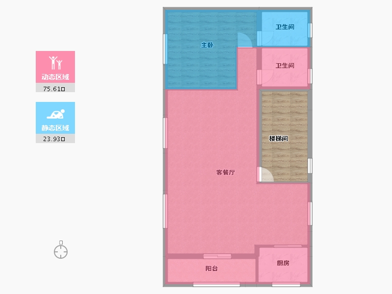 广东省-东莞市-塘厦-90.40-户型库-动静分区