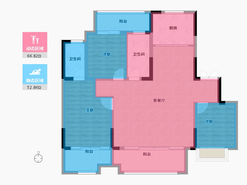 河南省-周口市-周口城投·华府-108.00-户型库-动静分区