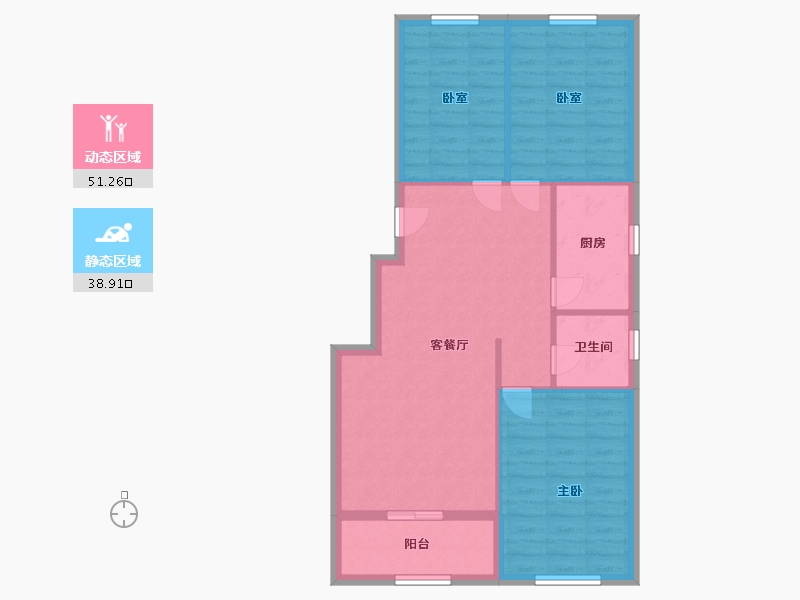 河北省-承德市-泰悦府-82.09-户型库-动静分区