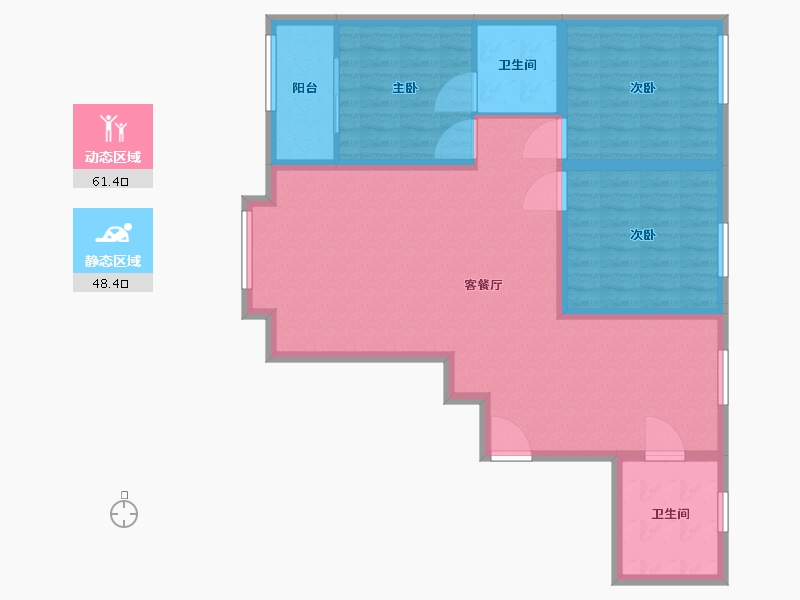 河北省-保定市-平安家园-南区-99.20-户型库-动静分区