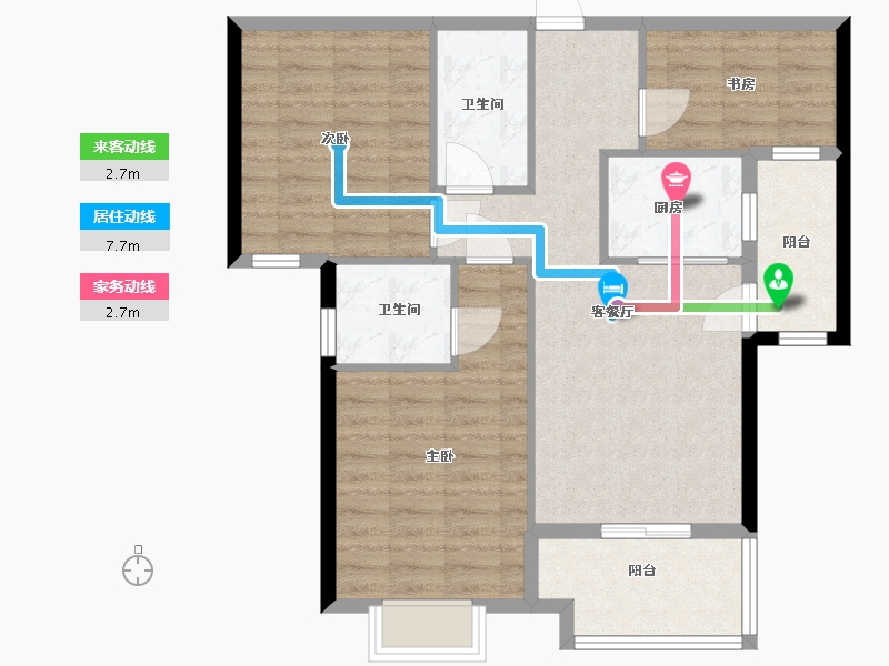 福建省-莆田市-莆田国投广场-82.40-户型库-动静线