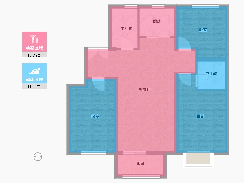 河北省-承德市-盛和居-84.00-户型库-动静分区