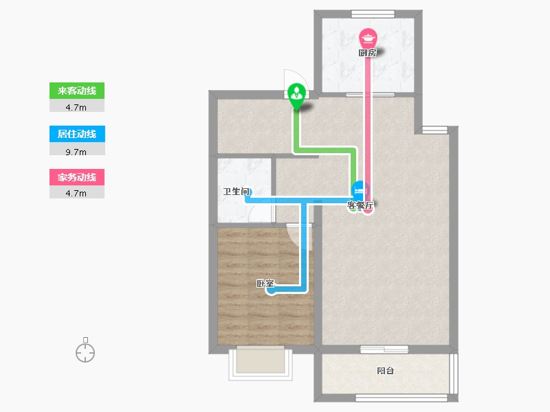 山西省-太原市-保利和光尘樾-109.60-户型库-动静线