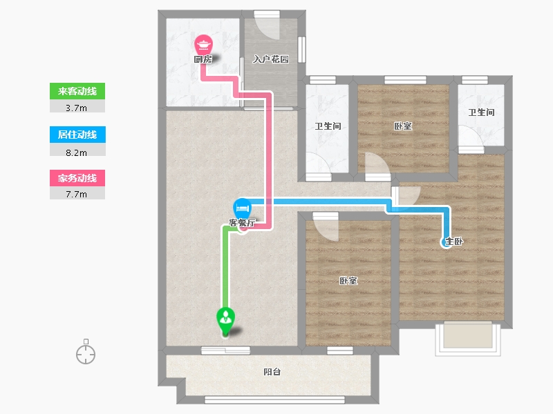 江西省-赣州市-状元府-94.93-户型库-动静线