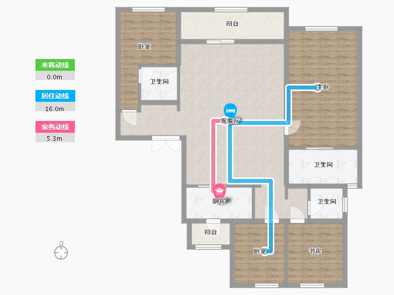 四川省-成都市-德商迎晖天玺-172.00-户型库-动静线