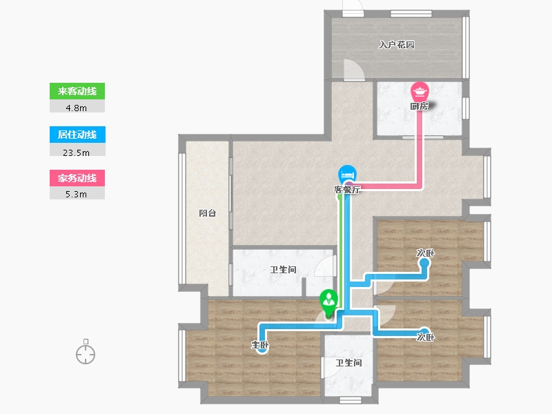 湖北省-宜昌市-上上城-100.00-户型库-动静线