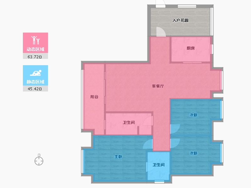 湖北省-宜昌市-上上城-100.00-户型库-动静分区