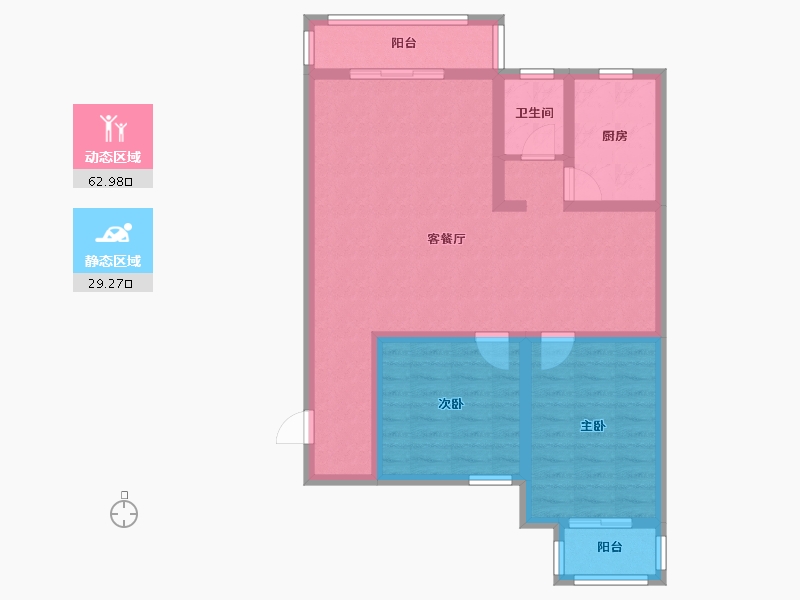 河南省-信阳市-民政家园小区-80.00-户型库-动静分区