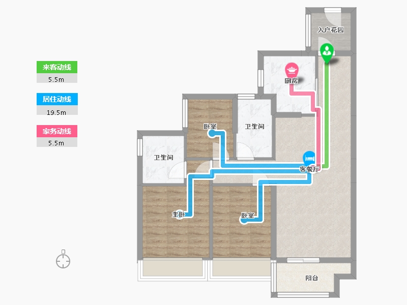 广东省-广州市-合生中央城-81.71-户型库-动静线