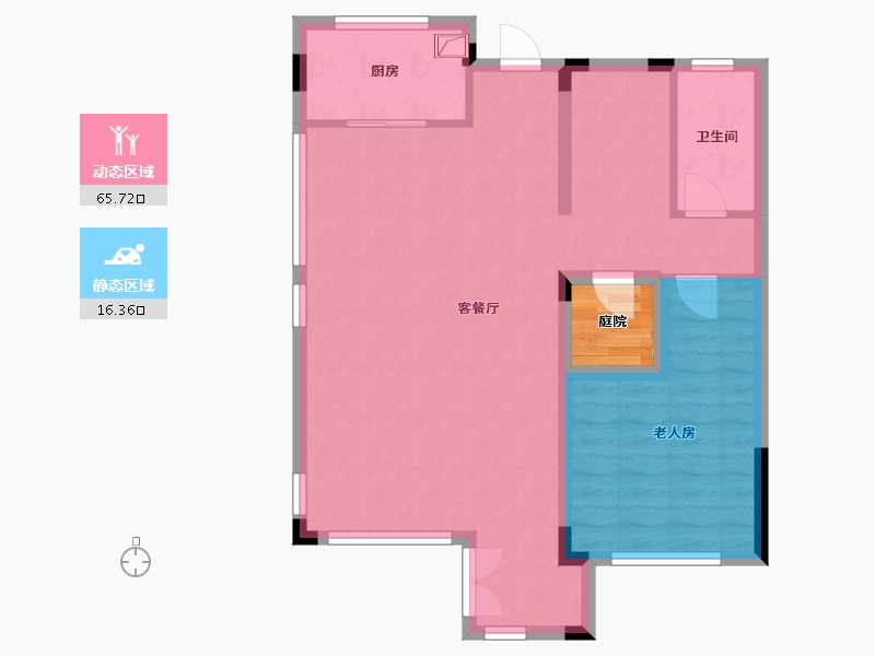 广西壮族自治区-崇左市-万象华府-221.60-户型库-动静分区