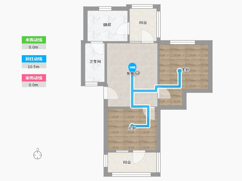 四川省-成都市-六三〇大院-46.39-户型库-动静线