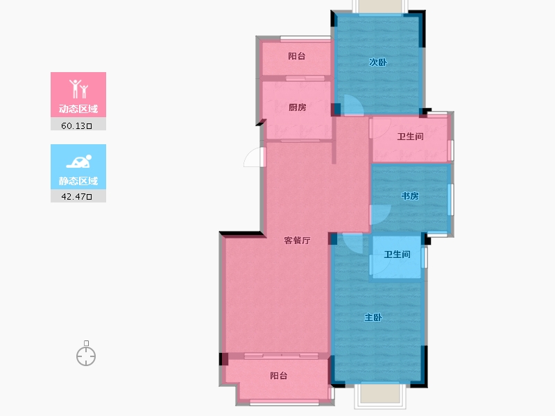 广西壮族自治区-桂林市-广源国际社区-94.00-户型库-动静分区