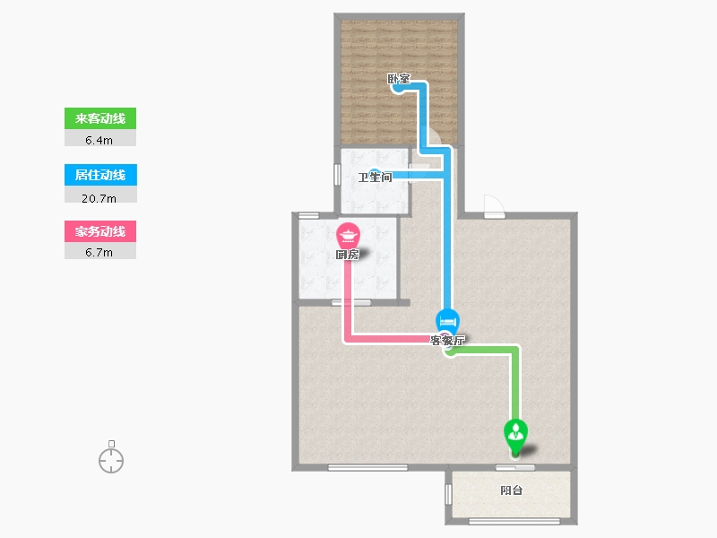 安徽省-黄山市-弘元新安郡-136.00-户型库-动静线