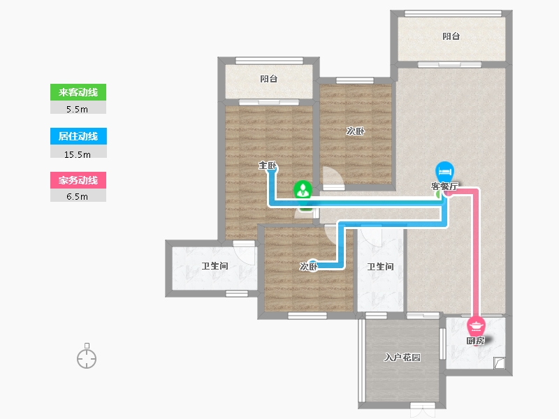 江西省-宜春市-东方铭城-122.00-户型库-动静线