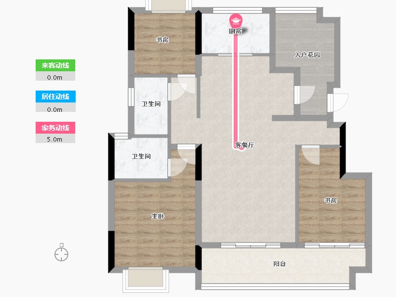 江西省-上饶市-新旅明樾府-97.00-户型库-动静线