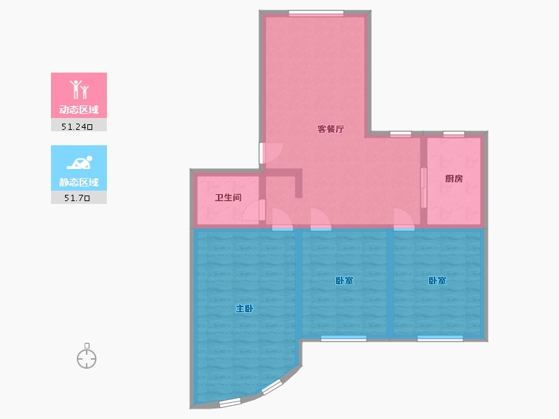 山东省-德州市-金河源东区-99.00-户型库-动静分区