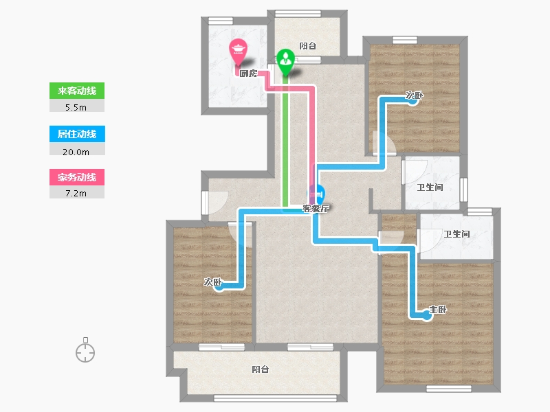 河南省-周口市-郸城县洺水城-103.20-户型库-动静线