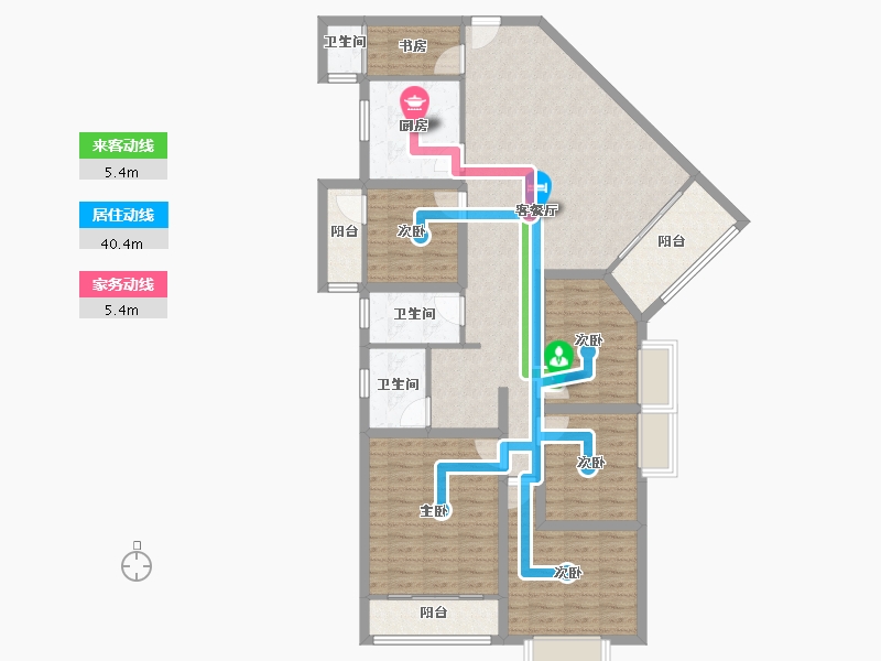 广东省-深圳市-瑞达苑-121.67-户型库-动静线