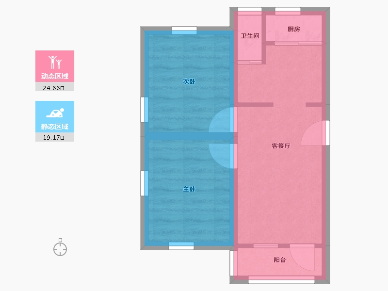 黑龙江省-鹤岗市-光侨街小区-38.24-户型库-动静分区