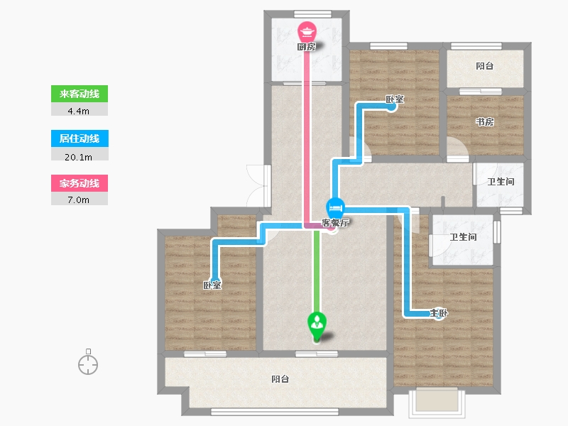 河南省-周口市-悦龙台-119.20-户型库-动静线