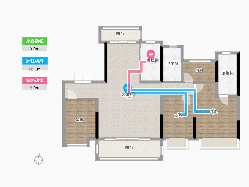 江苏省-淮安市-淮府-117.74-户型库-动静线