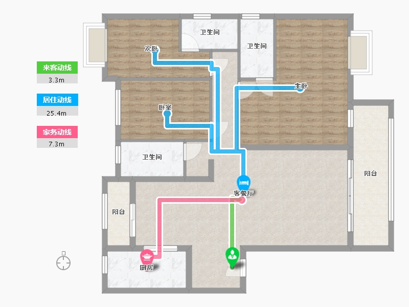 广东省-韶关市-外滩华府-125.79-户型库-动静线