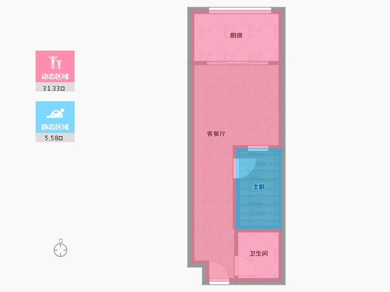 广东省-深圳市-锦文阁大厦-32.21-户型库-动静分区