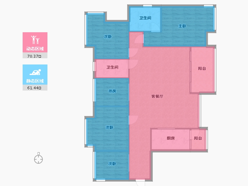 广东省-东莞市-江南第一城-101.10-户型库-动静分区