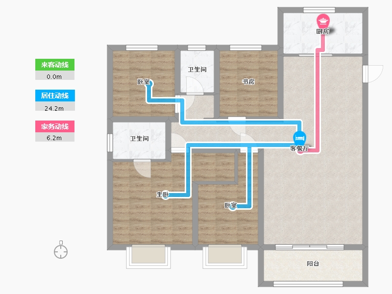 山西省-太原市-阳光城并州府-120.00-户型库-动静线