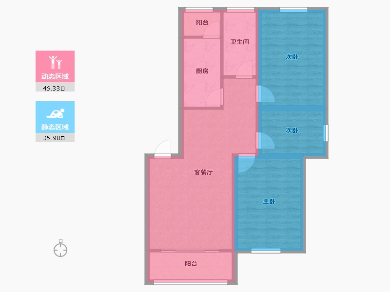 广东省-深圳市-特发小区-75.99-户型库-动静分区