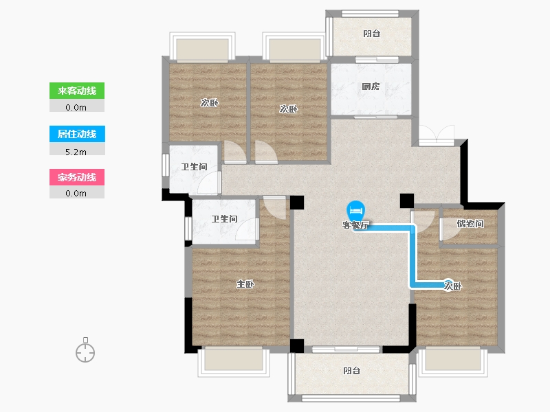 福建省-三明市-悦府-101.30-户型库-动静线