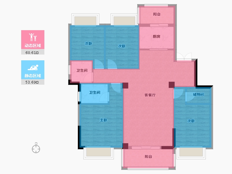 福建省-三明市-悦府-101.30-户型库-动静分区