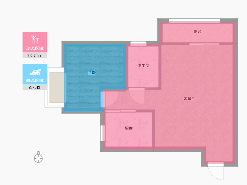 广东省-深圳市-长城盛世家园一期-40.31-户型库-动静分区