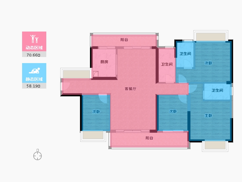 广东省-阳江市-佳兆业-114.40-户型库-动静分区