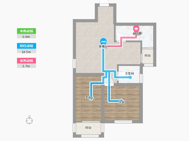 广东省-深圳市-特区报社公寓-49.12-户型库-动静线