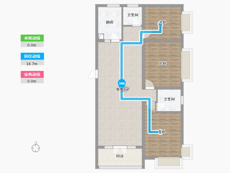 河北省-承德市-长瑞锦城-97.59-户型库-动静线