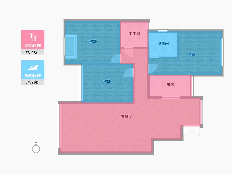 江西省-赣州市-上尚城-96.00-户型库-动静分区