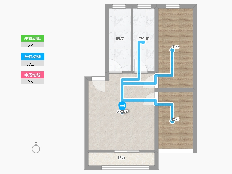 广东省-深圳市-香蜜二村-48.52-户型库-动静线