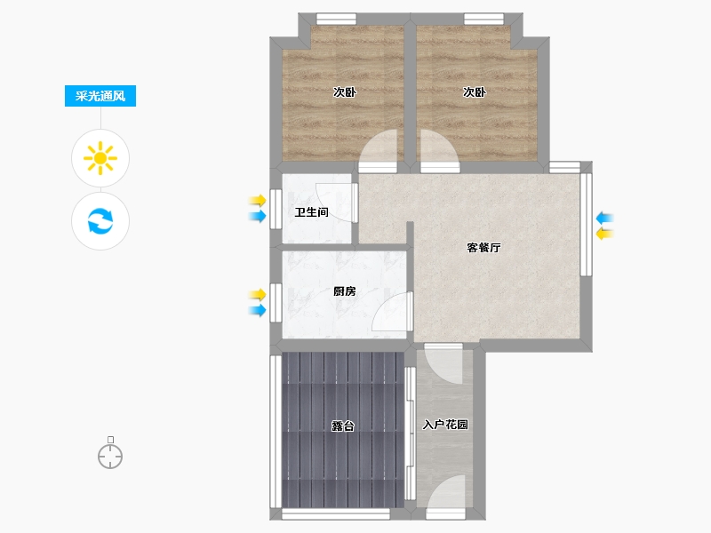 广东省-深圳市-华盛领寓-45.12-户型库-采光通风