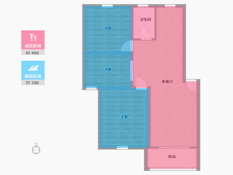 广东省-深圳市-特发小区-71.08-户型库-动静分区