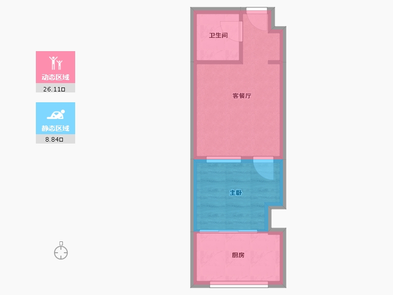 广东省-深圳市-锦文阁大厦-30.73-户型库-动静分区