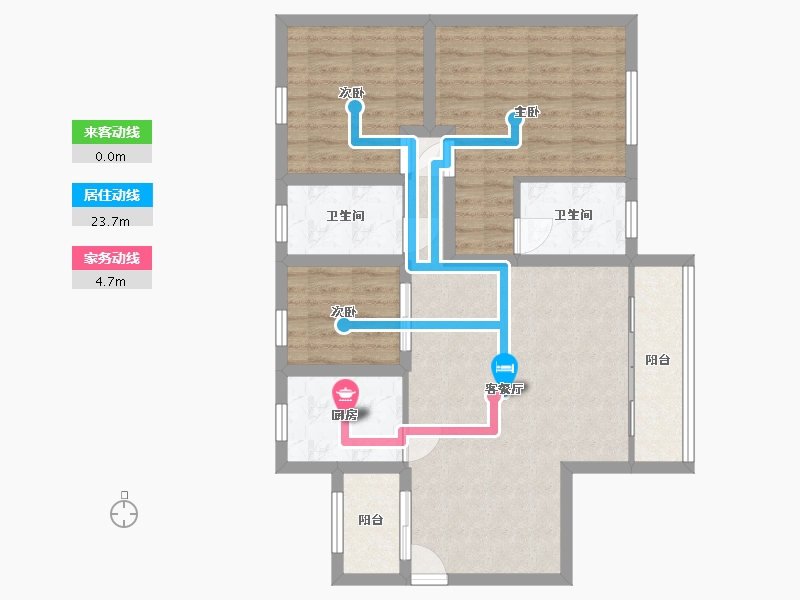 广东省-深圳市-天一名居-82.04-户型库-动静线