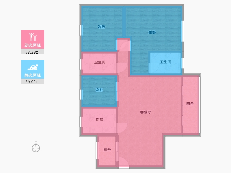 广东省-深圳市-天一名居-82.04-户型库-动静分区