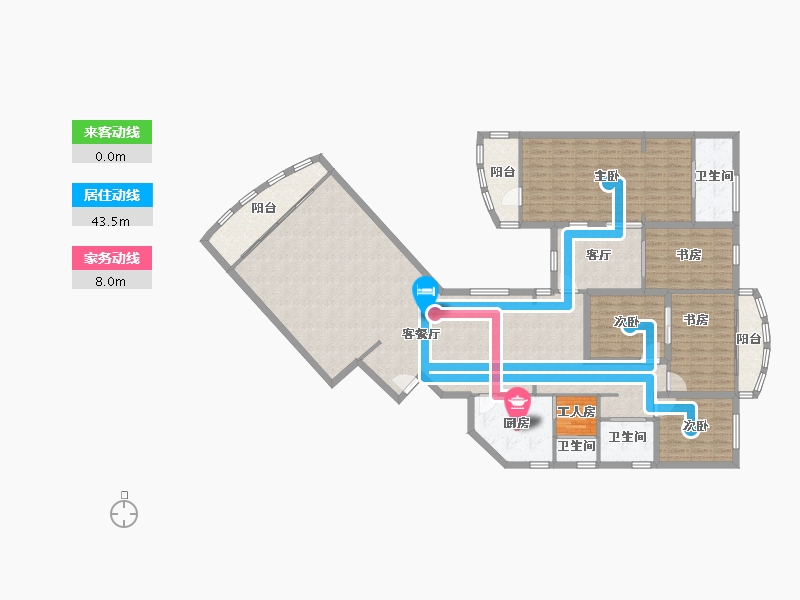 广东省-深圳市-聚豪园-184.23-户型库-动静线