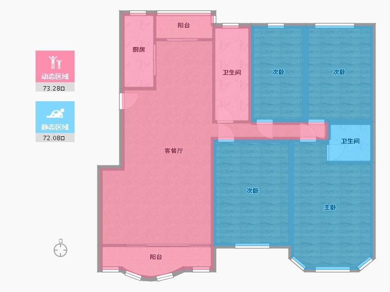 广东省-深圳市-光华园-131.33-户型库-动静分区