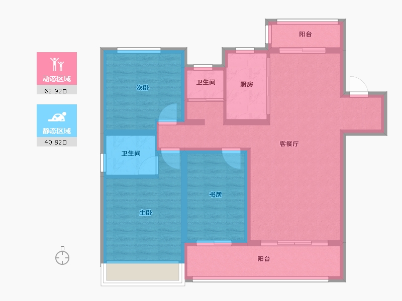 山西省-运城市-安居华府-102.28-户型库-动静分区