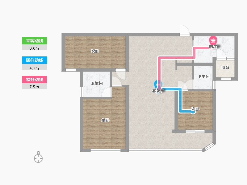 四川省-成都市-未来之城-99.60-户型库-动静线